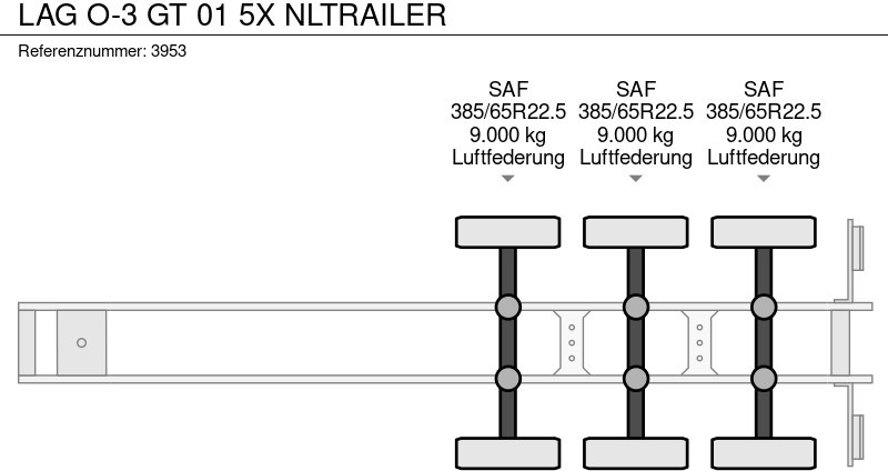 Semirremolque lona LAG O-3 GT 01 5X NLTRAILER: foto 14