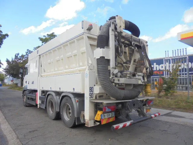 Limpieza de alcantarillado MAN TGS 33.440 ZAND ZUIGER: foto 8