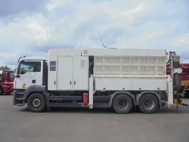 Limpieza de alcantarillado MAN TGS 33.440 ZAND ZUIGER: foto 19