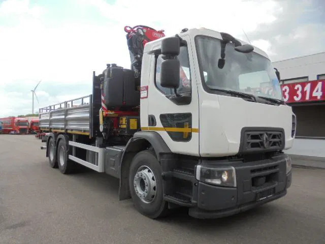 Renault 320 6X4 + FASSI F245 DEMO UNUSED - Camión caja abierta, Camión grúa: foto 2 Renault 320 6X4 + FASSI F245 DEMO UNUSED - Camión caja abierta, Camión grúa: foto 2