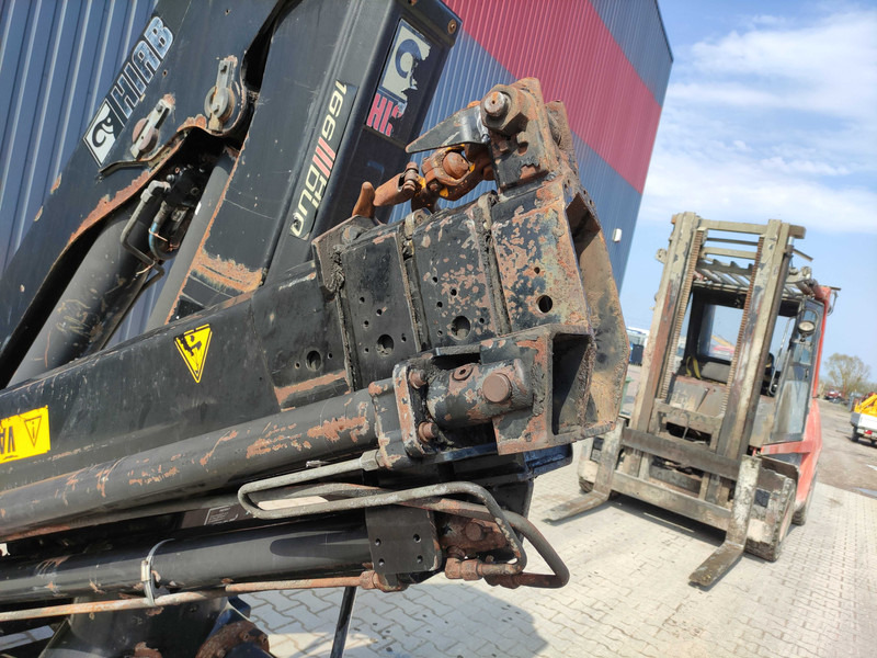 Grúa para camión para Camión Hiab 166B-3 Hiduo Remote control loader crane: foto 9