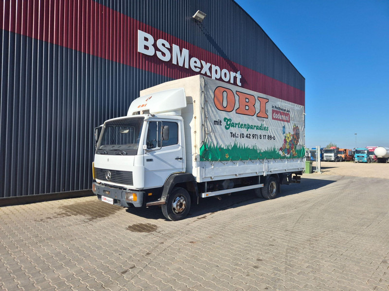 Mercedes-Benz 814 - Camión lona: foto 1 Mercedes-Benz 814 - Camión lona: foto 1