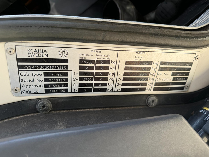 Camión volquete Scania P114: foto 11