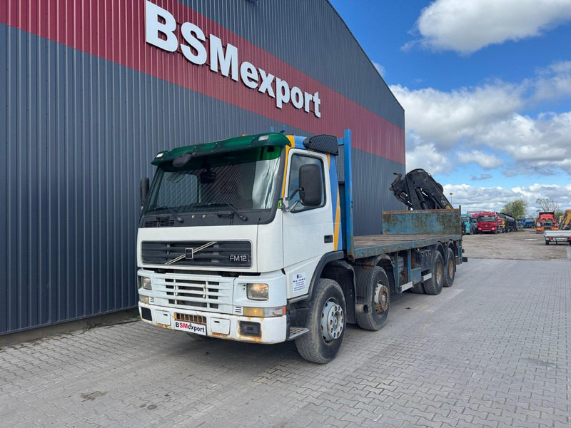 Volvo FM 12.380 + HIAB 166 DS - 4 DUO - Camión caja abierta, Camión grúa: foto 1 Volvo FM 12.380 + HIAB 166 DS - 4 DUO - Camión caja abierta, Camión grúa: foto 1
