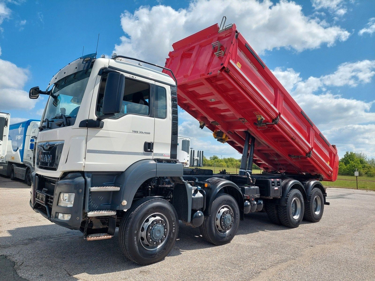 MAN TGS 35.460 BB Meiller Bordmatik 8x6 - Camión volquete: foto 1 MAN TGS 35.460 BB Meiller Bordmatik 8x6 - Camión volquete: foto 1