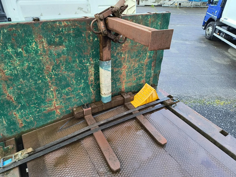 Semirremolque plataforma/ Caja abierta EKW WITH FONCTIONING (!) GLIDING CRANE: foto 14