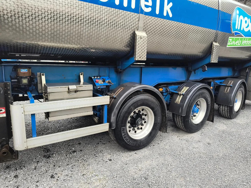 Leasing de Mafa INSULATED INOX TANK 29000L 3 COMP - PUMP/COUNTER - 2 STEERING AXLES Mafa INSULATED INOX TANK 29000L 3 COMP - PUMP/COUNTER - 2 STEERING AXLES: foto 8