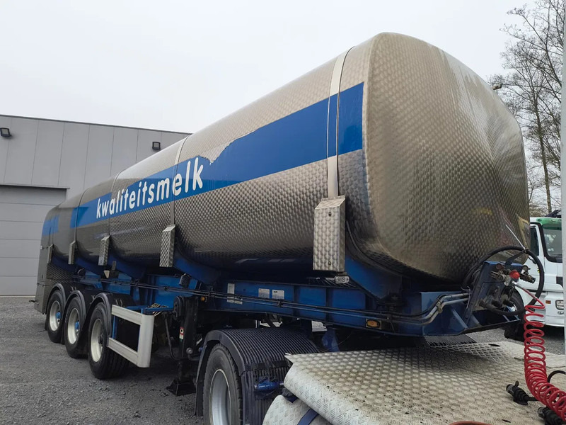 Leasing de Mafa INSULATED INOX TANK 29000L 3 COMP - PUMP/COUNTER - 2 STEERING AXLES Mafa INSULATED INOX TANK 29000L 3 COMP - PUMP/COUNTER - 2 STEERING AXLES: foto 7