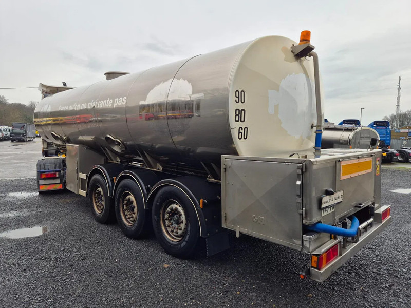 Magyar 29000L INSULATED INOX TANK - 1 COMP - PUMP - Semirremolque cisterna: foto 3 Magyar 29000L INSULATED INOX TANK - 1 COMP - PUMP - Semirremolque cisterna: foto 3