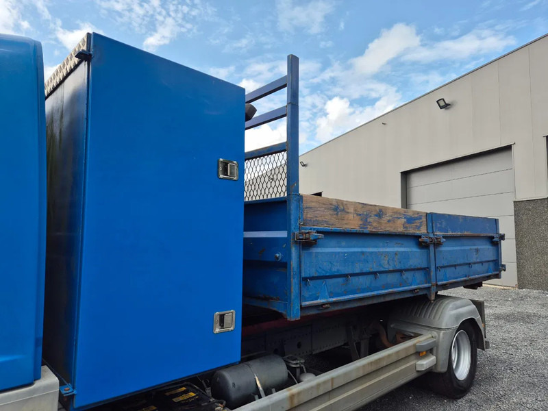 Camión multibasculante Mercedes-Benz Atego 1218 HOOK SYSTEM + CONTAINER INCLUDED (!): foto 16