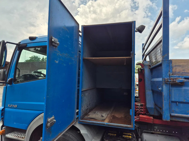 Camión multibasculante Mercedes-Benz Atego 1218 HOOK SYSTEM + CONTAINER INCLUDED (!): foto 14