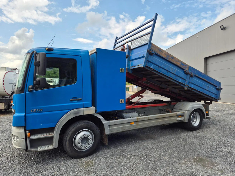 Camión multibasculante Mercedes-Benz Atego 1218 HOOK SYSTEM + CONTAINER INCLUDED (!): foto 18