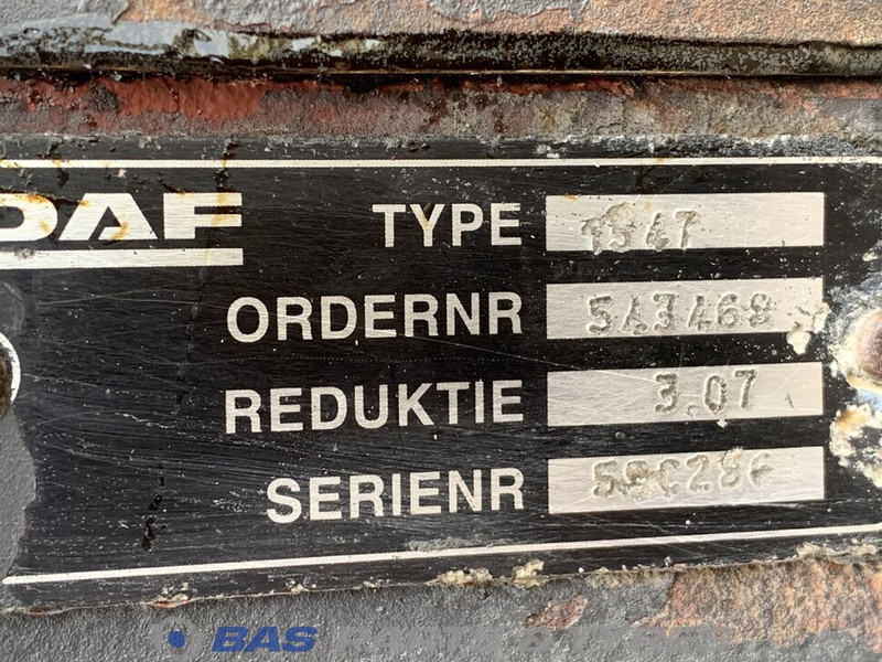 Diferencial para Camión DAF Differentieel AAS1347 1365793: foto 7