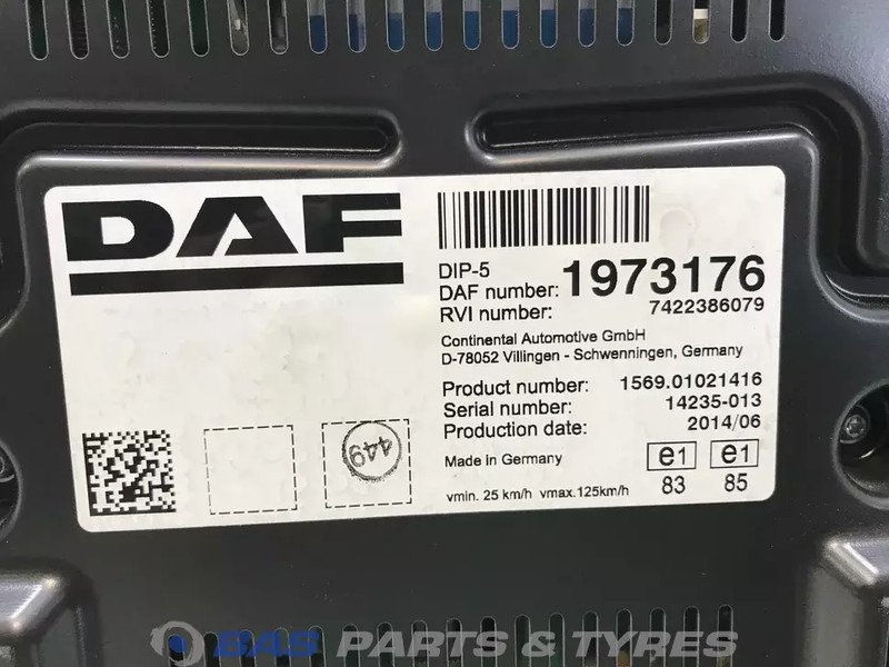 DAF LF Euro 6 - Salpicadero para Camión: foto 3 DAF LF Euro 6 - Salpicadero para Camión: foto 3