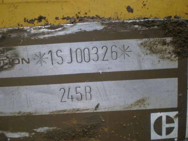 CATERPILLAR 245B S/N: 1SJ00326 - Excavadora de cadenas: foto 1 CATERPILLAR 245B S/N: 1SJ00326 - Excavadora de cadenas: foto 1