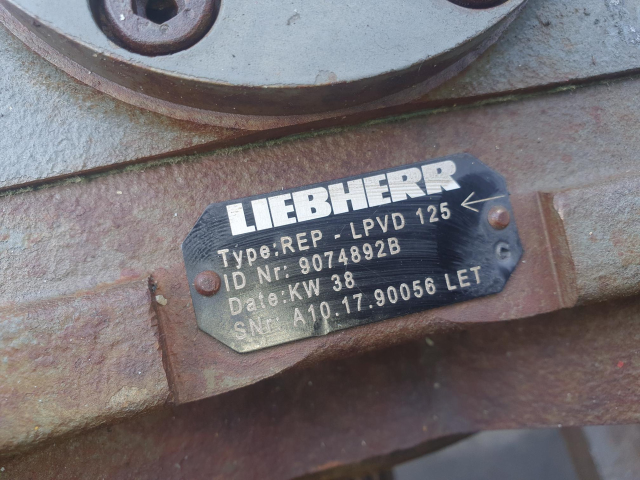 LIEBHERR LPVD125 - Bomba hidráulica para Maquinaria de construcción: foto 1 LIEBHERR LPVD125 - Bomba hidráulica para Maquinaria de construcción: foto 1