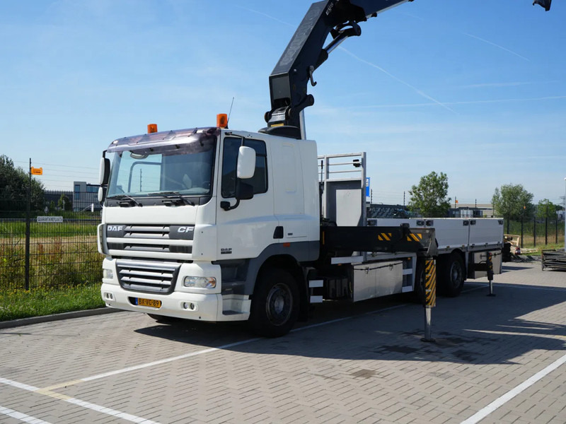 DAF CF 85 FAN Kraanwagen met bak, 47 t. HMF kraan - Camión grúa: foto 1 DAF CF 85 FAN Kraanwagen met bak, 47 t. HMF kraan - Camión grúa: foto 1