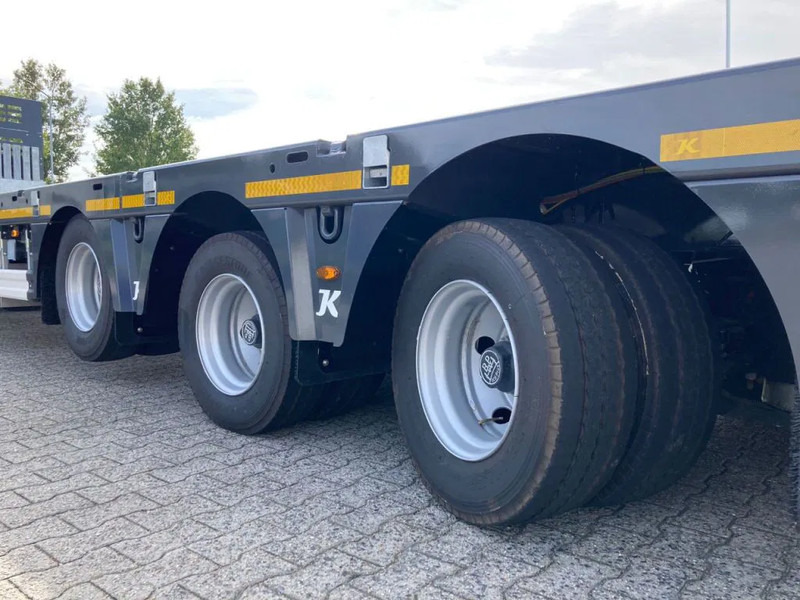 Semirremolque caja cerrada nuevo Kässbohrer SPA M3 / 1N - 18 / 27 Heavy Duty uitschuifbare vlakke mega trailer met liftas, rongen en oprijplaten: foto 16