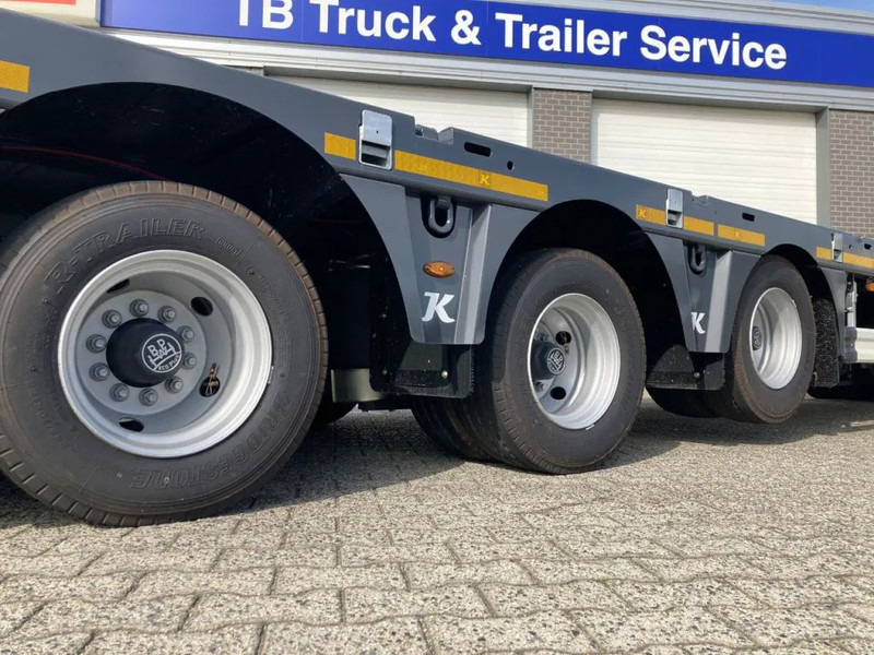 Semirremolque caja cerrada nuevo Kässbohrer SPA M3 / 1N - 18 / 27 Heavy Duty uitschuifbare vlakke mega trailer met liftas, rongen en oprijplaten: foto 18
