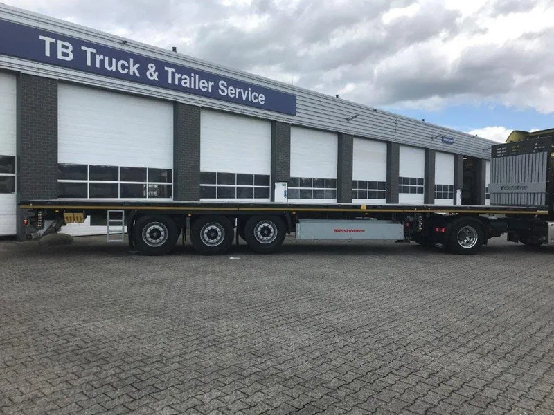 Kässbohrer SPS H 3 / ON - 18 / 27 Heavy Duty vlakke oplegger - Semirremolque plataforma/ Caja abierta: foto 5 Kässbohrer SPS H 3 / ON - 18 / 27 Heavy Duty vlakke oplegger - Semirremolque plataforma/ Caja abierta: foto 5