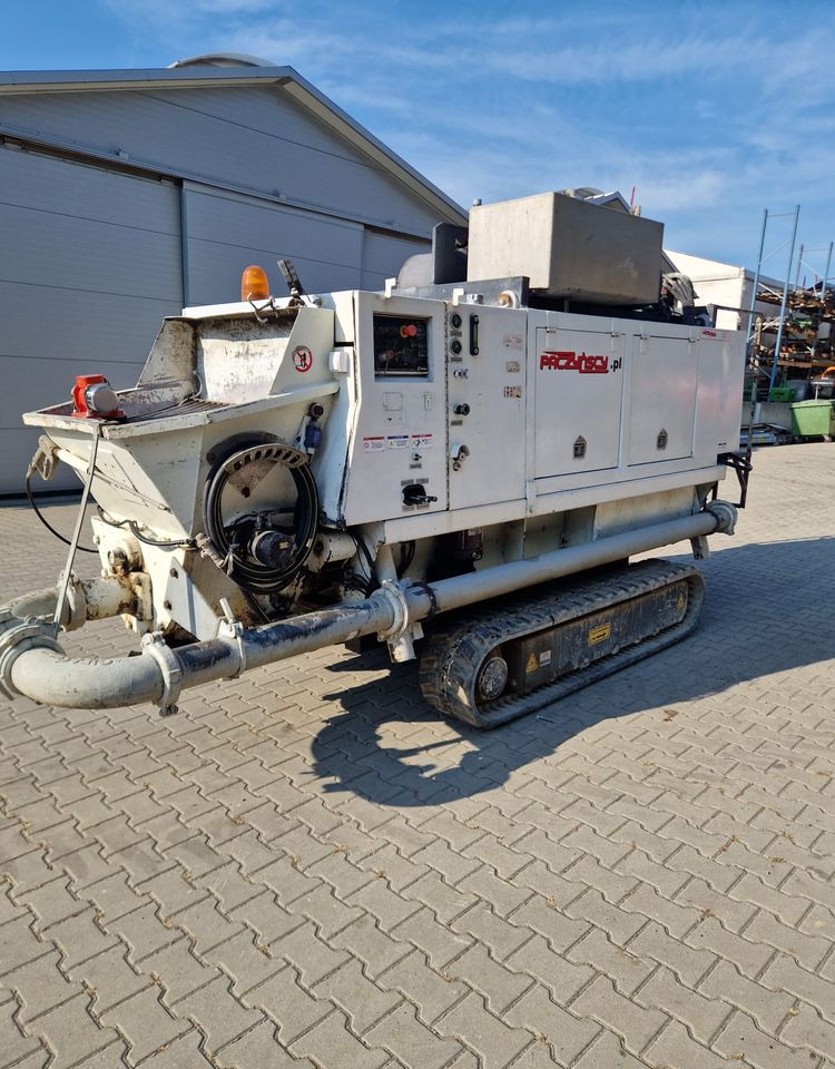 Pompa do betonu Schwing SP1250 73m3 65bar 2008 Pompa do betonu SCHWING na gąsienicach - Bomba de hormigon estacionaria: foto 1 Pompa do betonu Schwing SP1250 73m3 65bar 2008 Pompa do betonu SCHWING na gąsienicach - Bomba de hormigon estacionaria: foto 1