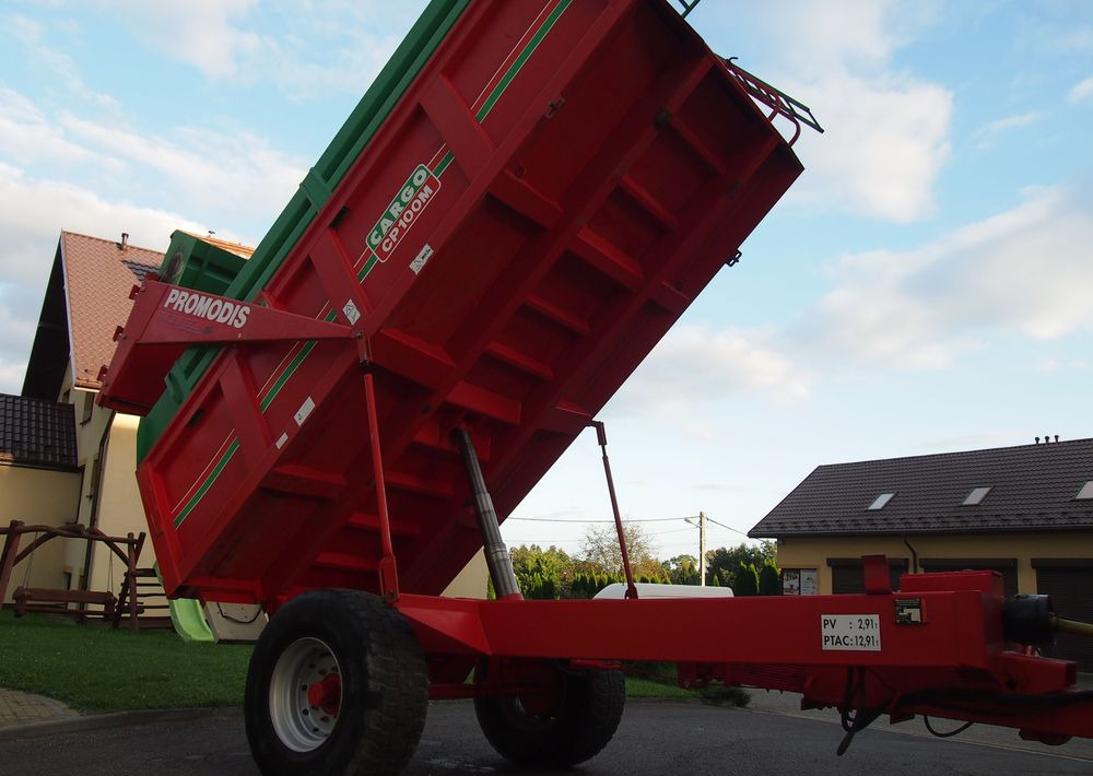 Przyczepa Cargo CP100M 2000 Przyczepa rolnicze wywrotka CARGO - Remolque volquete agrícola: foto 4 Przyczepa Cargo CP100M 2000 Przyczepa rolnicze wywrotka CARGO - Remolque volquete agrícola: foto 4