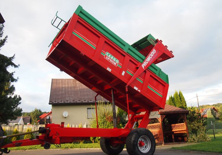 Przyczepa Cargo CP100M 2000 Przyczepa rolnicze wywrotka CARGO - Remolque volquete agrícola: foto 1 Przyczepa Cargo CP100M 2000 Przyczepa rolnicze wywrotka CARGO - Remolque volquete agrícola: foto 1