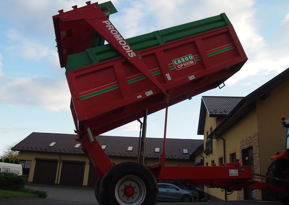 Remolque volquete agrícola Przyczepa Cargo CP100M 2000 Przyczepa rolnicze wywrotka CARGO: foto 11