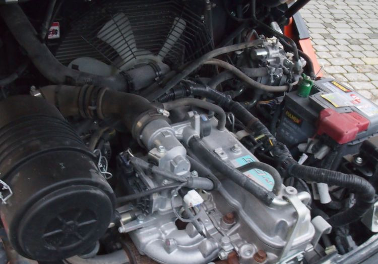 Carretilla elevadora de gas Wózek widłowy Toyota 8FGF15 2018 TRIPLEX system SAS (blokowanie tylnej osi): foto 11
