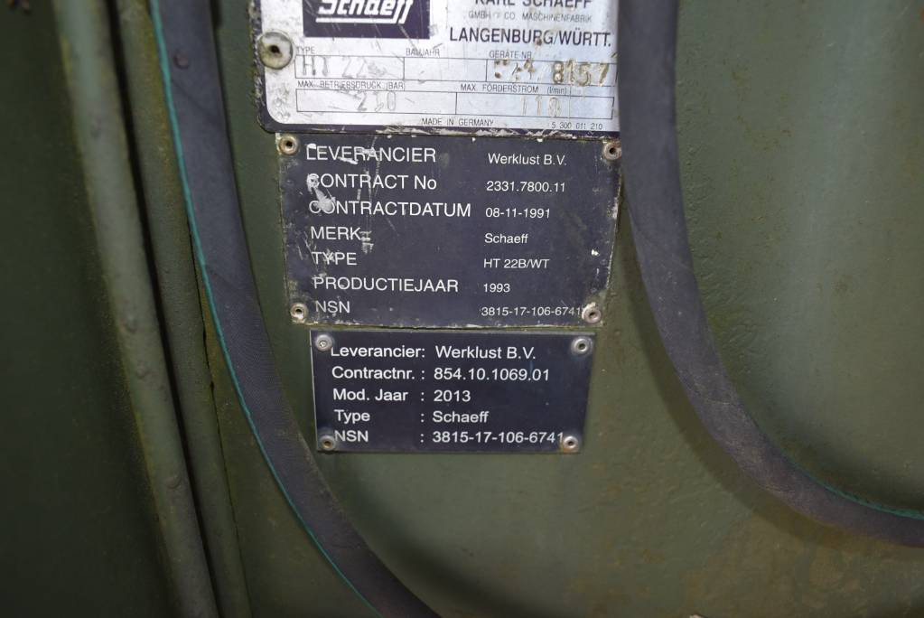 Excavadora Schaeff HT22B/WT: foto 18
