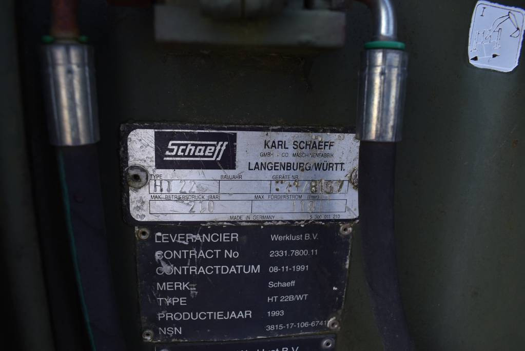 Excavadora Schaeff HT22B/WT: foto 17