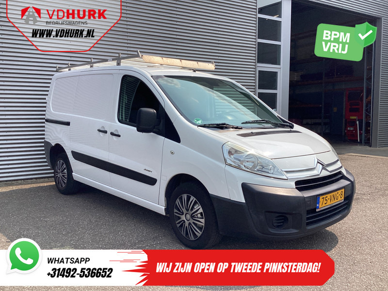 Furgoneta pequeña Citroën Jumpy 1.6 HDI EXPORT ONLY MARGE Airco/ Cruise/ Imperiaal/ Trekhaak: foto 1