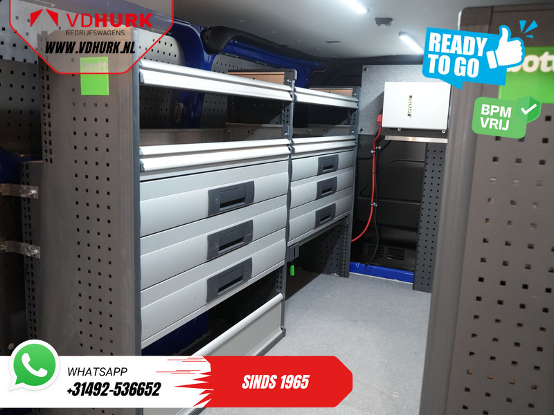 Furgoneta pequeña Ford Transit Custom 2.0 TDCI 130 pk Aut. BPM VRIJ! Ready2Go! BOTT Inrichting L+R/ Riem V.V/ Omvormer/ Gev.Stoel/ Stoelverw./ Cruise/ PDC/ Trekhaak/: foto 16