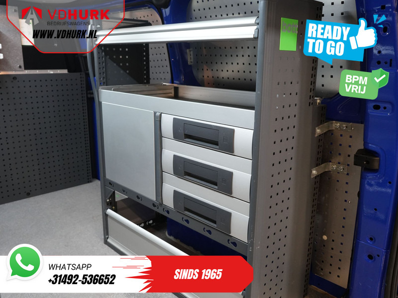 Furgoneta pequeña Ford Transit Custom 2.0 TDCI 130 pk Aut. BPM VRIJ! Ready2Go! BOTT Inrichting L+R/ Riem V.V/ Omvormer/ Gev.Stoel/ Stoelverw./ Cruise/ PDC/ Trekhaak/: foto 17