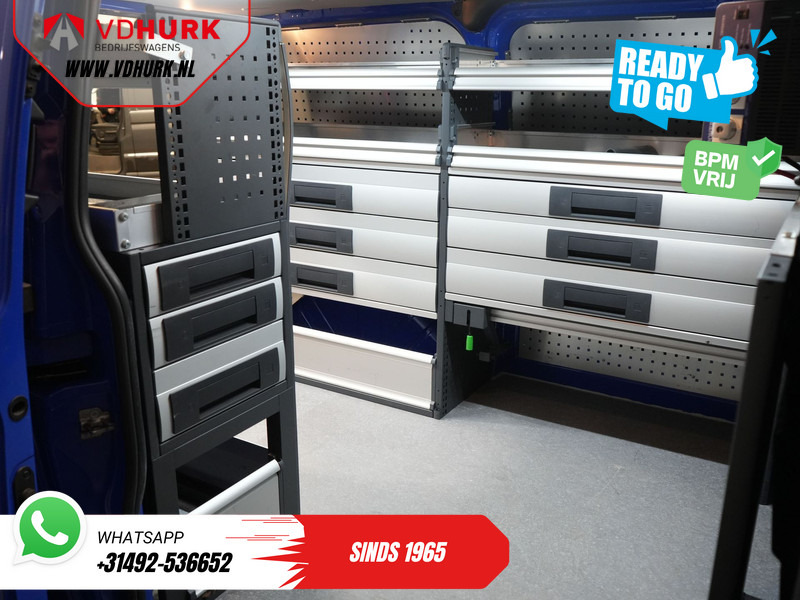 Furgoneta pequeña Ford Transit Custom 2.0 TDCI 130 pk Aut. BPM VRIJ! Ready2Go! BOTT Inrichting L+R/ Riem V.V/ Omvormer/ Gev.Stoel/ Stoelverw./ Cruise/ PDC/ Trekhaak/: foto 19