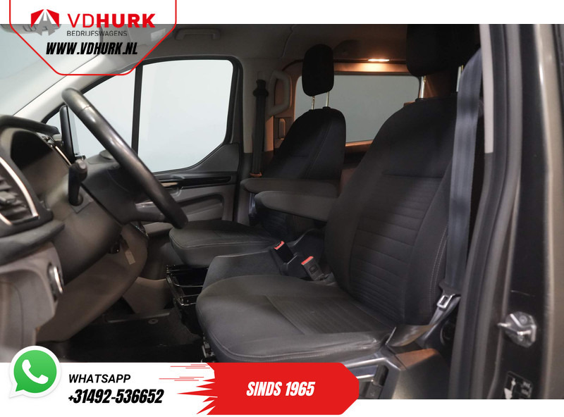 Furgoneta pequeña Ford Transit Custom 2.0 TDCI 130 pk Aut. DC Dubbel Cabine Limited 2x Schuifdeur/ CarPlay/ Stoelverw./ Cruise/ LMV/ Navi/ Cruise/ PDC: foto 11