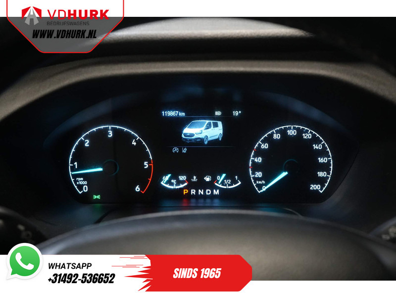 Furgoneta pequeña Ford Transit Custom 2.0 TDCI 130 pk Aut. DC Dubbel Cabine Limited 2x Schuifdeur/ CarPlay/ Stoelverw./ Cruise/ LMV/ Navi/ Cruise/ PDC: foto 20