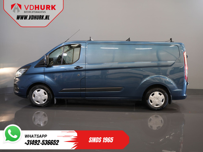 Furgoneta pequeña Ford Transit Custom 2.0 TDCI 130 pk Aut. L2 Trend BPM VRIJ! Adapt. Cruise/ Carplay/ Camera/ Navi/ PDC/ Trekhaak: foto 10