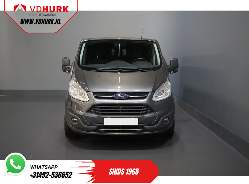 Furgoneta pequeña, Furgoneta combi Ford Transit Custom 2.0 TDCI 170 pk E6 Aut. L2 Limited DC Dubbel Cabine BPM VRIJ 2x Schuifdeur/ Stoelverw./ Navi/ Cruise/ Camera/ PDC/ Trekhaak: foto 7