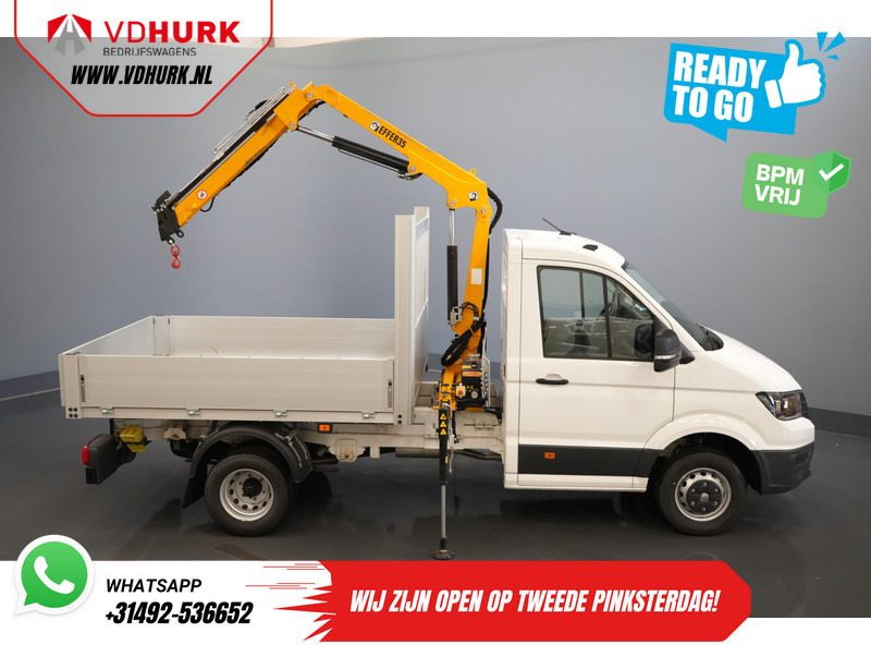 Volkswagen Crafter 50 165 pk Effer 352S Kraan/ Crane/ Kran/ Autokran/ PTO/ Open laadbak/ Dubbel Lucht - Furgoneta: foto 4 Volkswagen Crafter 50 165 pk Effer 352S Kraan/ Crane/ Kran/ Autokran/ PTO/ Open laadbak/ Dubbel Lucht - Furgoneta: foto 4