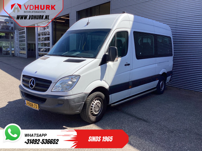 Minibús, Furgoneta de pasajeros Mercedes-Benz Sprinter 313 2.2 CDI Aut. L2H2 € 10.648 Incl. BTW BPM VRIJ! EXPORT ONLY Combi/ 9 Persoons/ Kombi/ 9P/ Airco/ Rolstoellift: foto 9