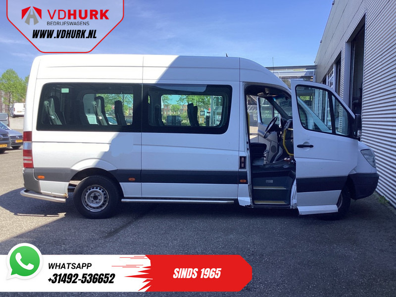 Minibús, Furgoneta de pasajeros Mercedes-Benz Sprinter 313 2.2 CDI Aut. L2H2 € 10.648 Incl. BTW BPM VRIJ! EXPORT ONLY Combi/ 9 Persoons/ Kombi/ 9P/ Airco/ Rolstoellift: foto 6