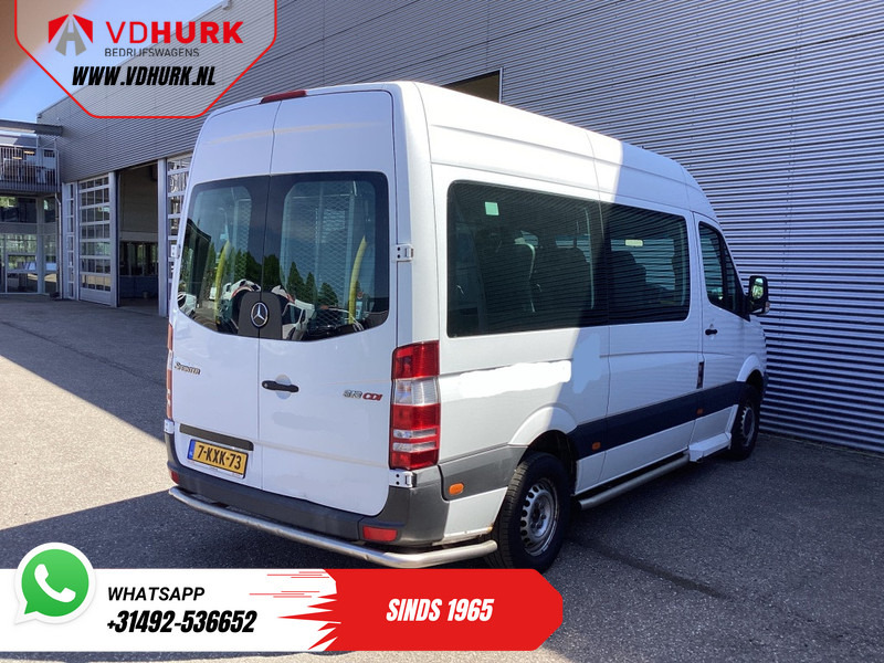 Minibús, Furgoneta de pasajeros Mercedes-Benz Sprinter 313 2.2 CDI Aut. L2H2 € 10.648 Incl. BTW BPM VRIJ! EXPORT ONLY Combi/ 9 Persoons/ Kombi/ 9P/ Airco/ Rolstoellift: foto 10