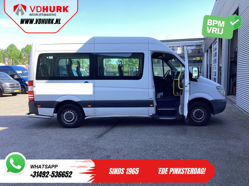 Minibús, Furgoneta de pasajeros Mercedes-Benz Sprinter 313 2.2 CDI L2H2 €10.164 Incl. BTW BPM VRIJ! EXPORT ONLY Combi/ 9 Persoons/ Kombi/ 9P/ Airco/ Rolstoellift: foto 6