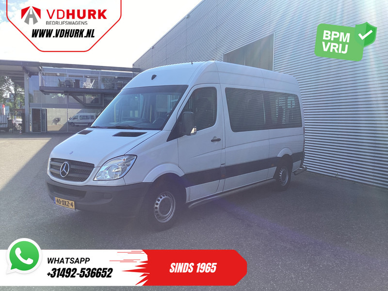 Minibús, Furgoneta de pasajeros Mercedes-Benz Sprinter 313 2.2 CDI L2H2 €10.164 Incl. BTW BPM VRIJ! EXPORT ONLY Combi/ 9 Persoons/ Kombi/ 9P/ Airco/ Rolstoellift: foto 9