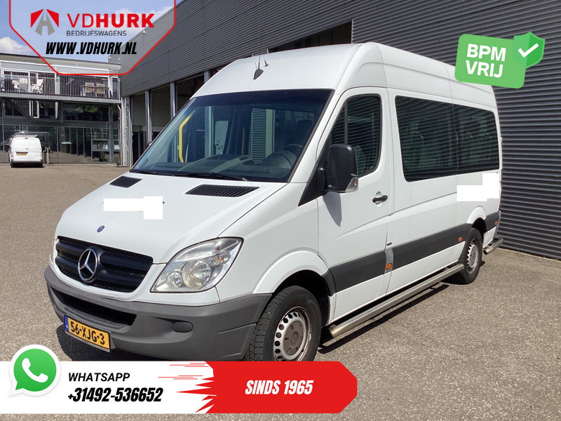 Minibús, Furgoneta de pasajeros Mercedes-Benz Sprinter 313 2.2 CDI L2H2 €11.132 Incl. BTW BPM VRIJ! EXPORT ONLY Combi/ 9 Persoons/ Kombi/ 9P/ Airco/ Rolstoellift: foto 10