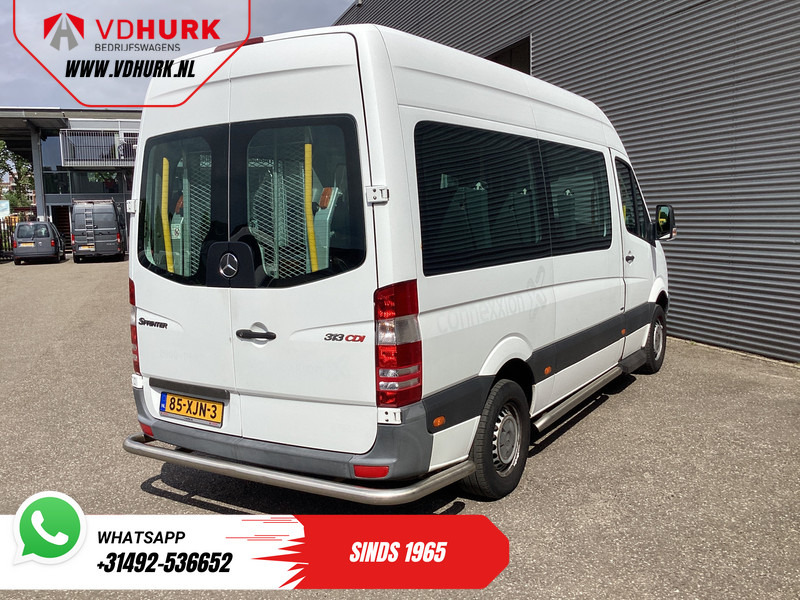 Minibús, Furgoneta de pasajeros Mercedes-Benz Sprinter 313 2.2 CDI L2H2 €9922 Incl. BTW BPM VRIJ! EXPORT ONLY Combi/ 9 Persoons/ Kombi/ 9P/ Airco/ Rolstoellift: foto 9