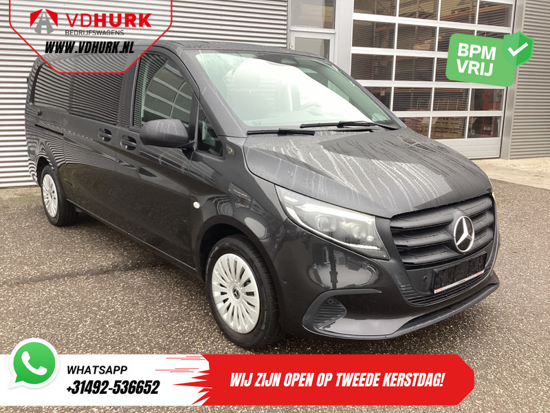 Mercedes-Benz Vito 116 CDI Aut. L3 DC Dubbel Cabine BPM VRIJ! 6 Pers./ 2xSchuifdeur/ LED/ Stoelverw./ 270Gr. Deuren/ Carplay/ Camera/ Cruise/ Trekh - Furgón, Furgoneta combi: foto 1 Mercedes-Benz Vito 116 CDI Aut. L3 DC Dubbel Cabine BPM VRIJ! 6 Pers./ 2xSchuifdeur/ LED/ Stoelverw./ 270Gr. Deuren/ Carplay/ Camera/ Cruise/ Trekh - Furgón, Furgoneta combi: foto 1