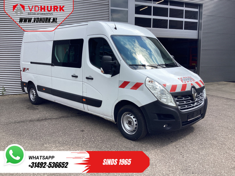 Renault Master 2.3 dCi 135 pk L3H2 DC Dubbel Cabine EXPORT ONLY Navi/ Airco/ Cruise/ Trekhaak - Furgón, Furgoneta combi: foto 1 Renault Master 2.3 dCi 135 pk L3H2 DC Dubbel Cabine EXPORT ONLY Navi/ Airco/ Cruise/ Trekhaak - Furgón, Furgoneta combi: foto 1