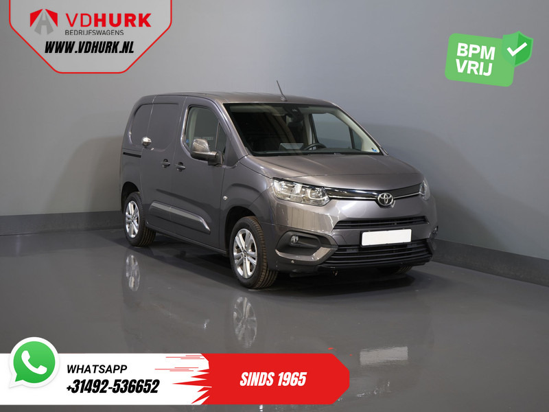 Toyota PROACE CITY 1.2 Turbo 130 pk Aut. BENZINE 3Pers./ Stoelverw./ Climate/ Keyless/ Carplay/ Cruise/ PDC/ Trekhaak - Furgón: foto 1 Toyota PROACE CITY 1.2 Turbo 130 pk Aut. BENZINE 3Pers./ Stoelverw./ Climate/ Keyless/ Carplay/ Cruise/ PDC/ Trekhaak - Furgón: foto 1